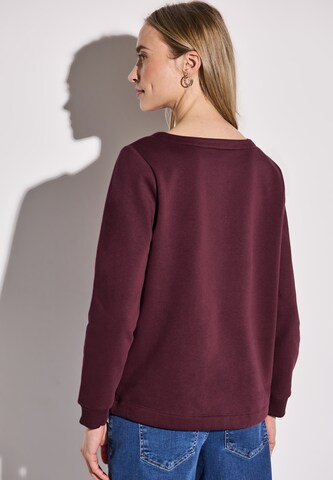 STREET ONE Sweatshirt in Red