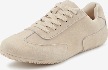 VIVANCE Rövid szárú sportcipők - bézs: elől