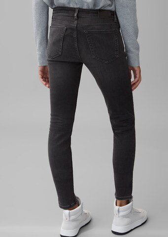 Marc O'Polo Slimfit Jeans 'Lulea' in Schwarz