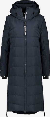 alife & kickin Winter Jacket 'Nelly' in Blue: front