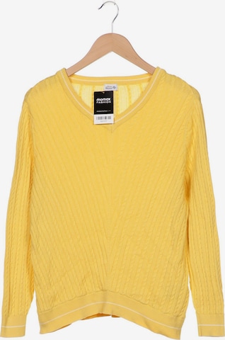 Atelier Goldner Schnitt Sweater & Cardigan in XXL in Yellow: front