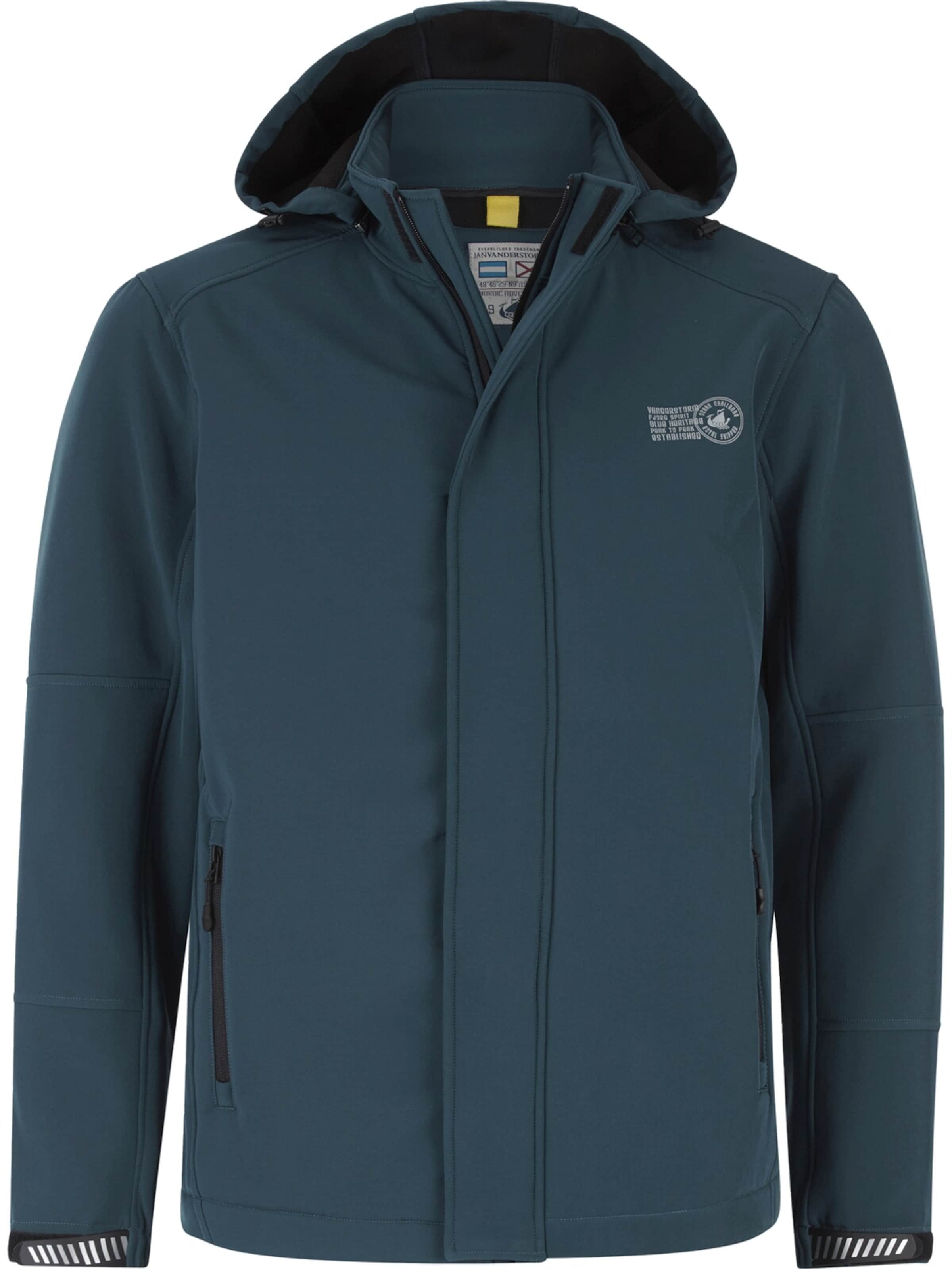 Jan Vanderstorm Jacke 'Menne' in Blau: Vorderseite