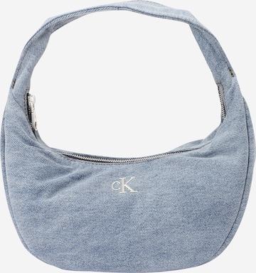 Calvin Klein Olkalaukku värissä sininen: etupuoli