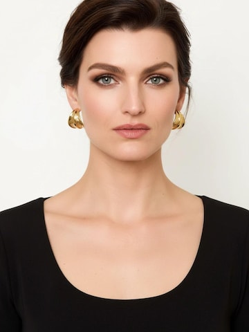 Cala Rose Earrings 'DANIELA' in Gold