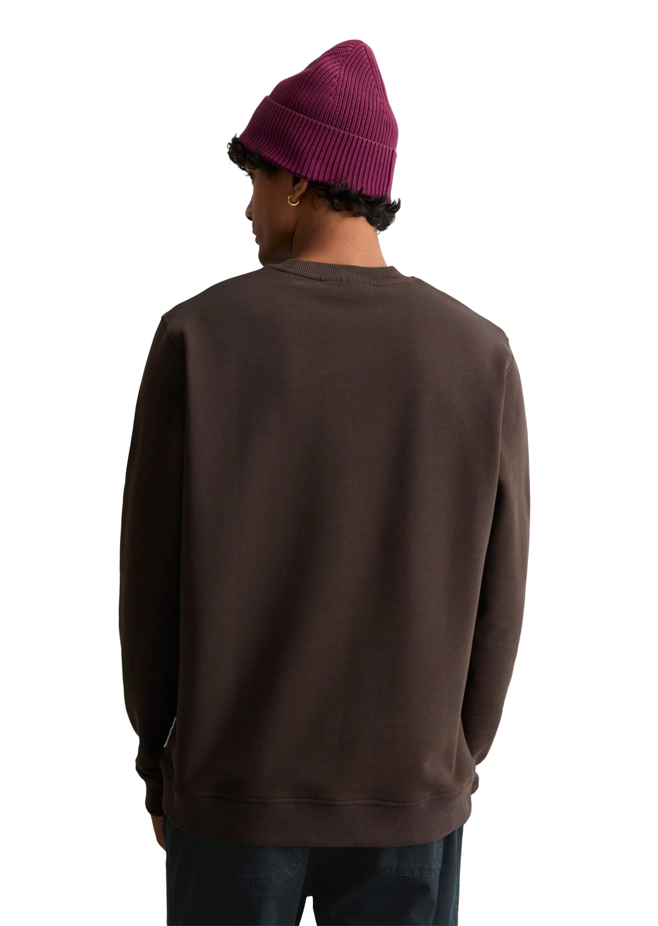 Marc O'Polo DENIM Sweatshirt in Brown: back