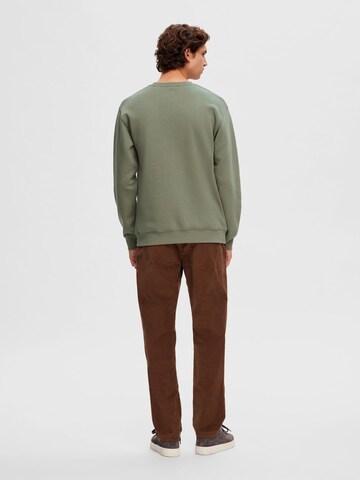 SELECTED HOMME Sweatshirt 'Hankie' i grøn