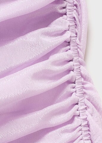MANGO Cocktail Dress 'Xena' in Purple