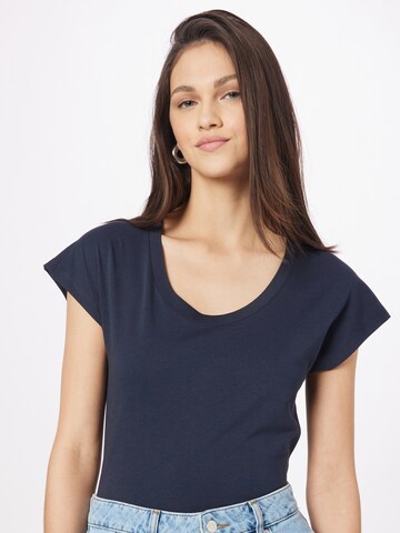 T-shirt Marc O'Polo en bleu : devant