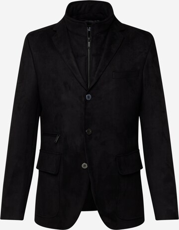 Karl Lagerfeld - Regular Fit Jaqueta 'Street' em preto: frente