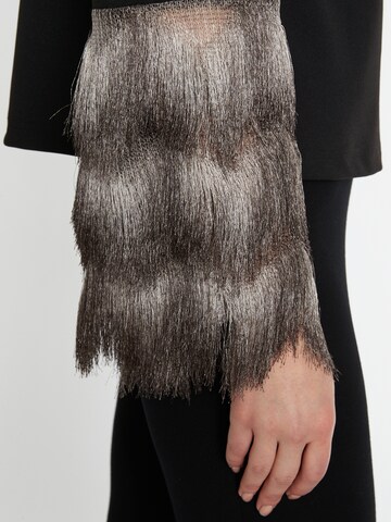 Ana Alcazar Top 'Safyna' in Schwarz