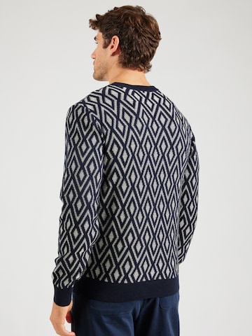 INDICODE JEANS Sweater 'Nibbin' in Blue