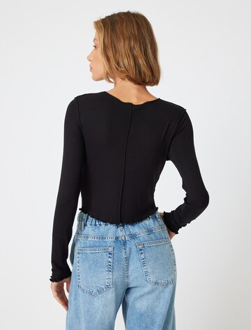 Koton Shirt in Zwart
