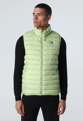 North Sails Bodywarmer in Groen: voorkant