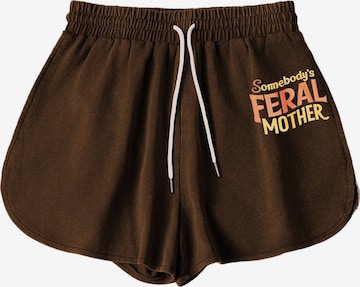 GORHEY Sporthose in Braun: Vorderseite