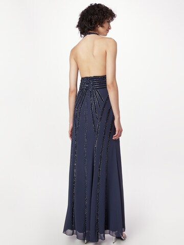 LACE & BEADS Evening Dress 'Monica' in Blue