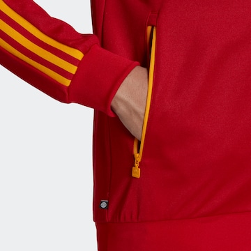 ADIDAS ORIGINALS - Sudadera con cremallera 'Beckenbauer' en rojo