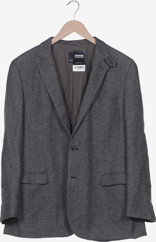 HECHTER PARIS Suit Jacket in XXL in Grey: front