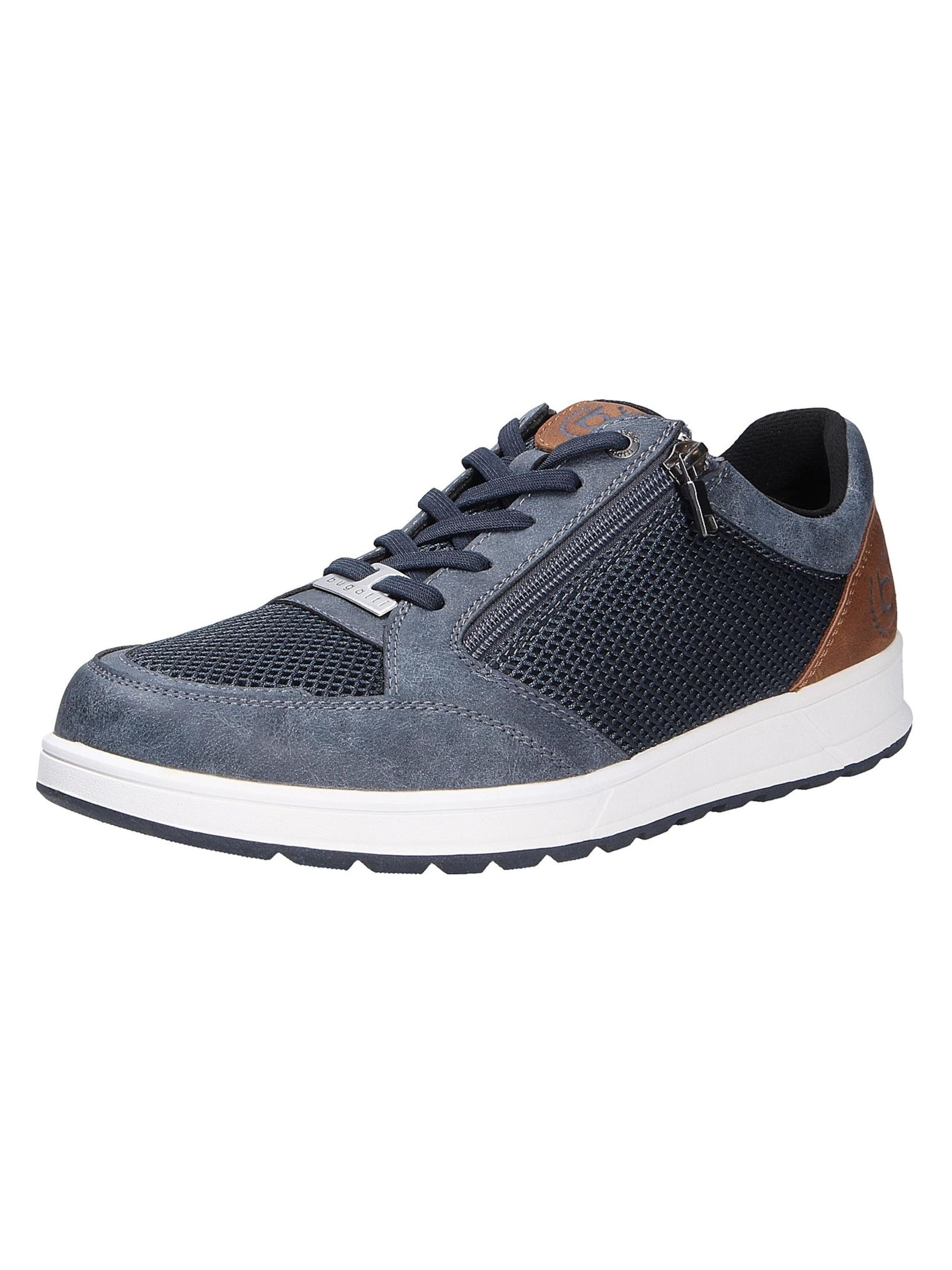 bugatti Låg sneaker i blå: framsida