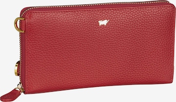 Braun Büffel Wallet 'Asti' in Red: front