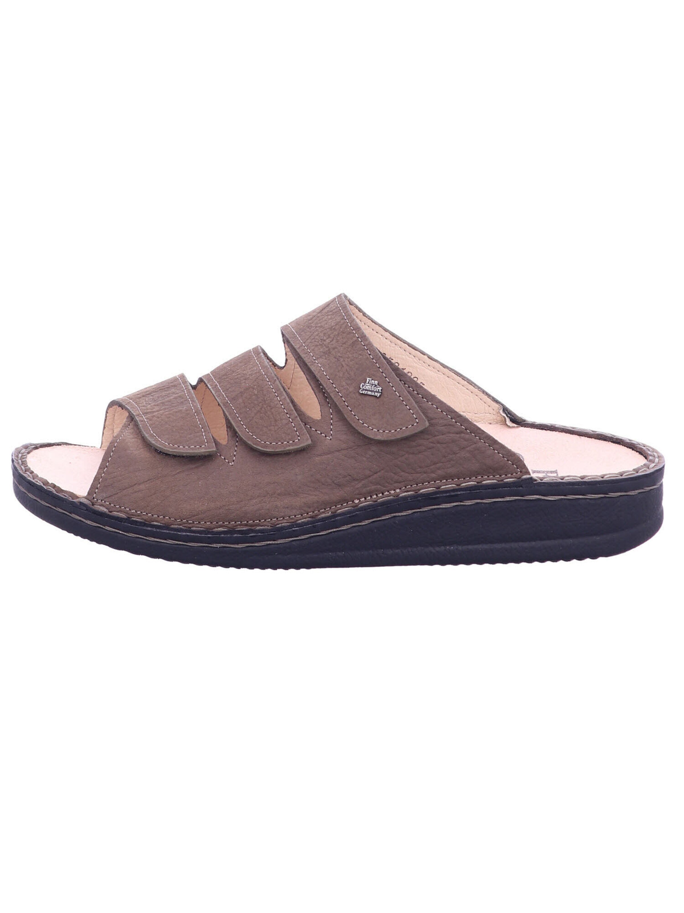 Finn Comfort Muiltjes 'Korfu' in Bruin