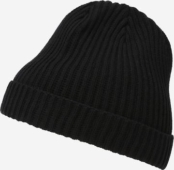 Sinned x ABOUT YOU Beanie 'Ruben' in Black: front