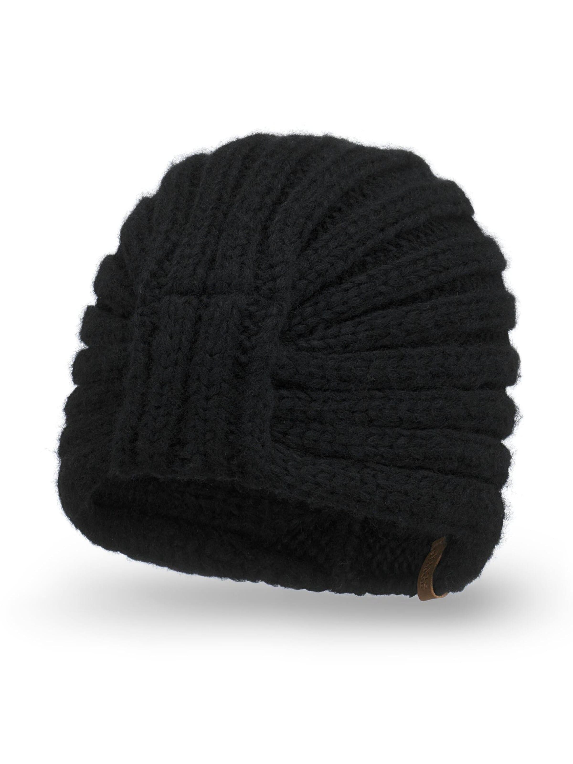 Vivisence Mütze '70114'‌‌‌ in Schwarz: Vorderseite