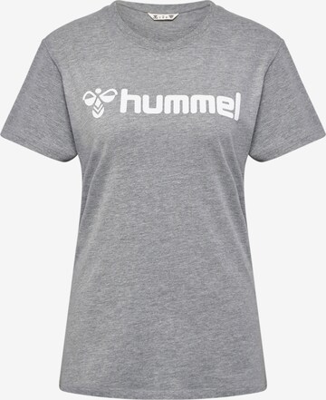 Hummel Shirt 'Go 2.0' in Grijs: voorkant