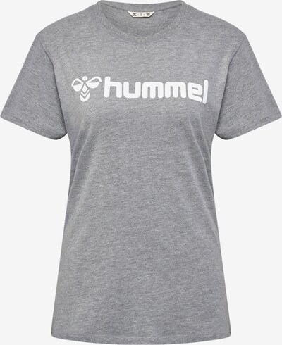 Hummel T-Shirt 'Go 2.0' in graumeliert / offwhite, Produktansicht