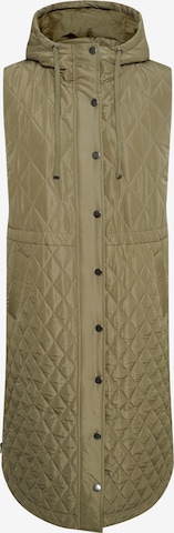 Gilet 'Leona' di Kaffe in verde: frontale