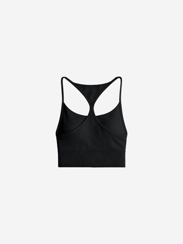 Tommy Life Classic Bra 'TOMMY Damen-Figurbetontes Crop-Active-Top' in Black