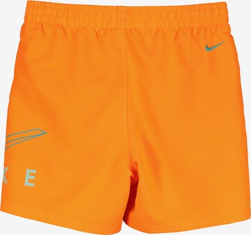 Nike Swim Badeshorts in Orange