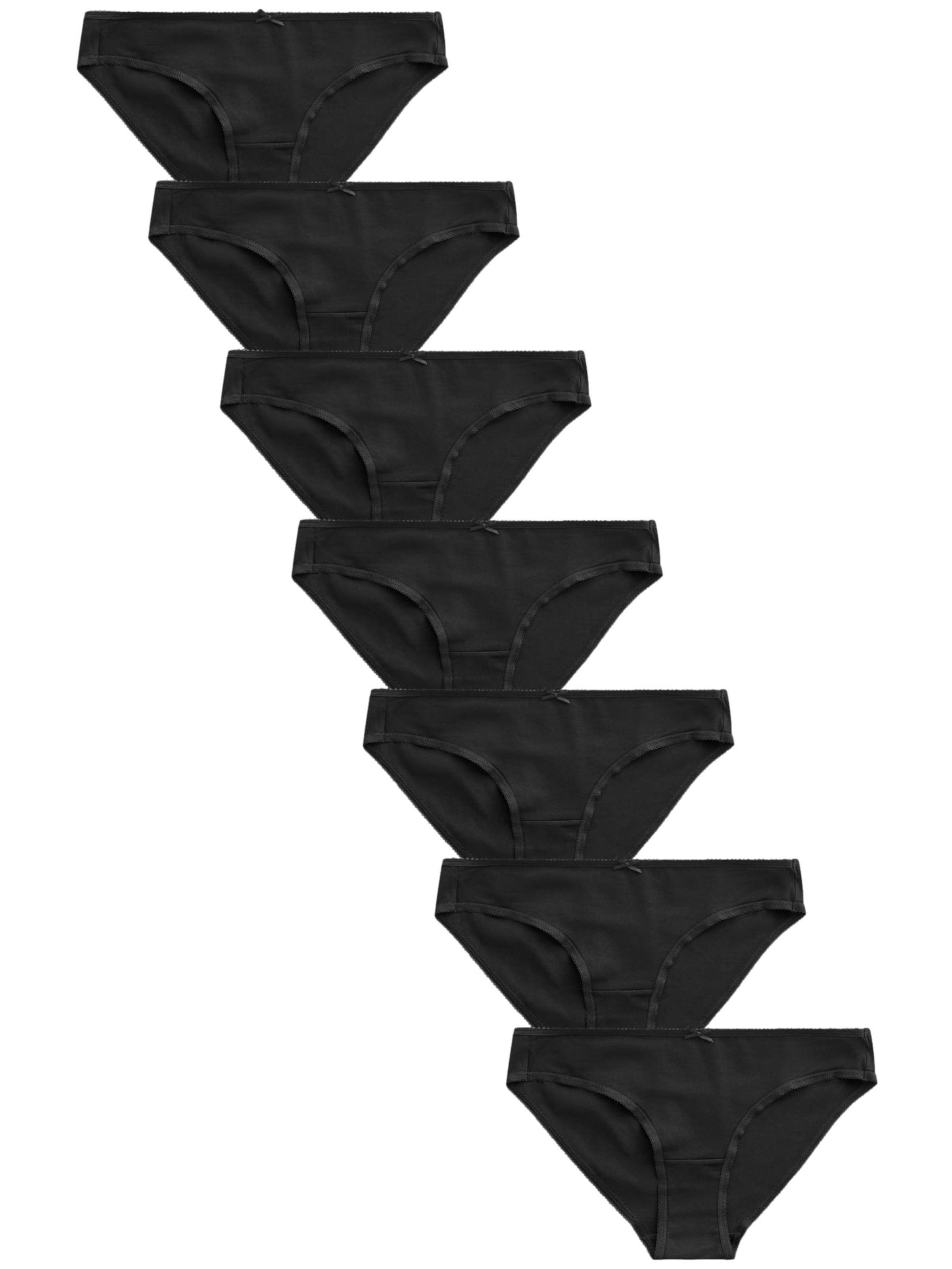 Slip de la Next pe negru: față