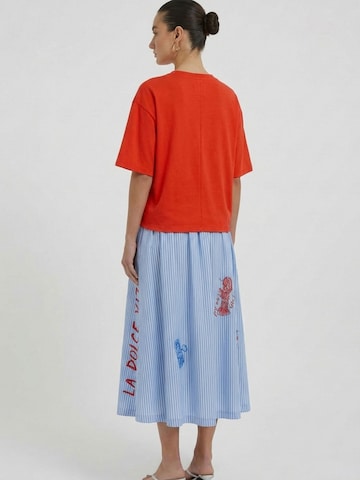 OUI T-Shirt in Rot