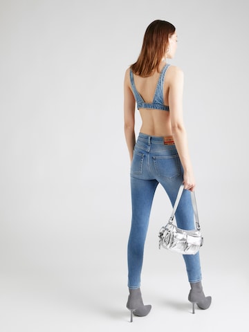 DIESEL Slimfit Jeans 'SLANDY in Blau