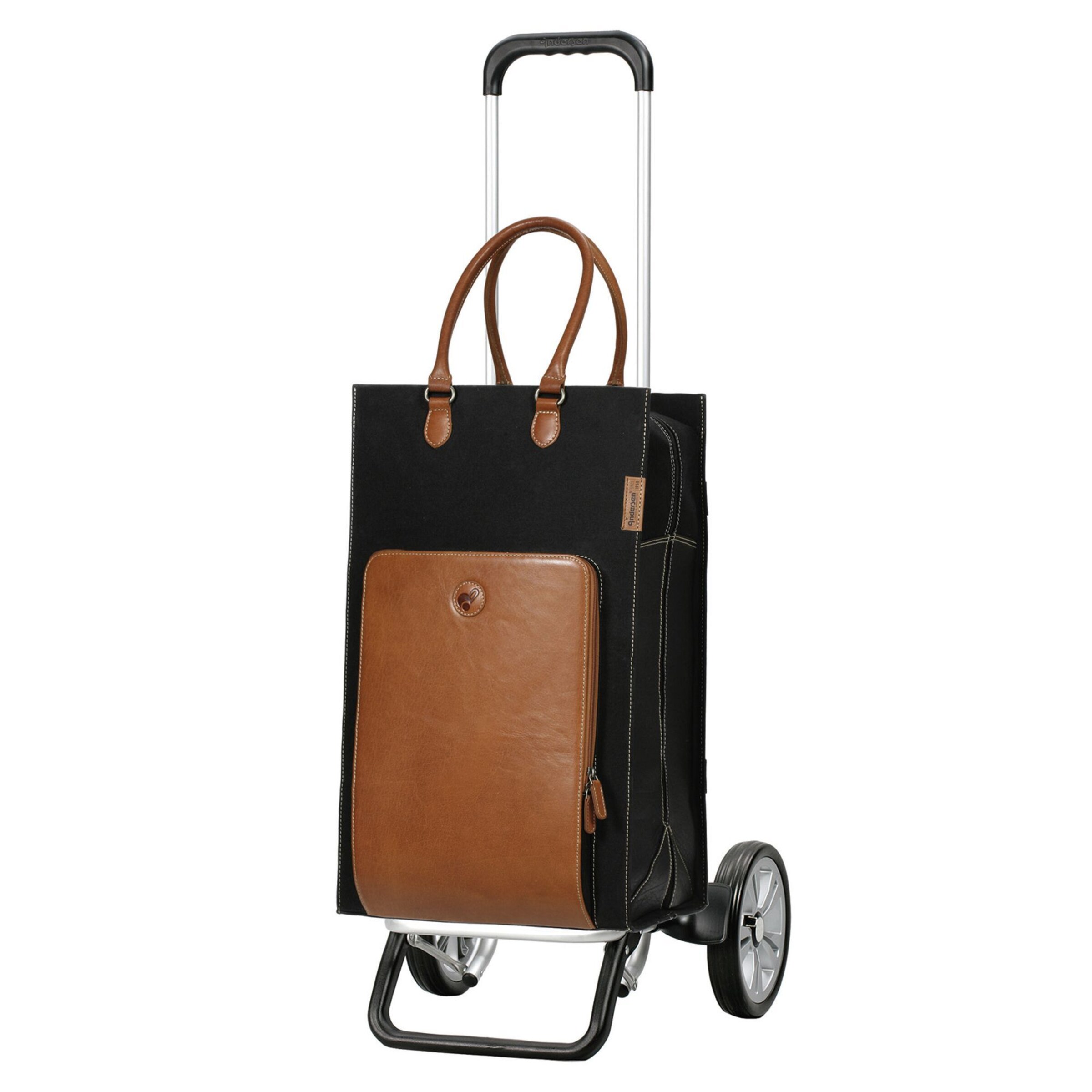 Andersen Shopper Cart 'Alu Star Shopper Charu' in Brown: front