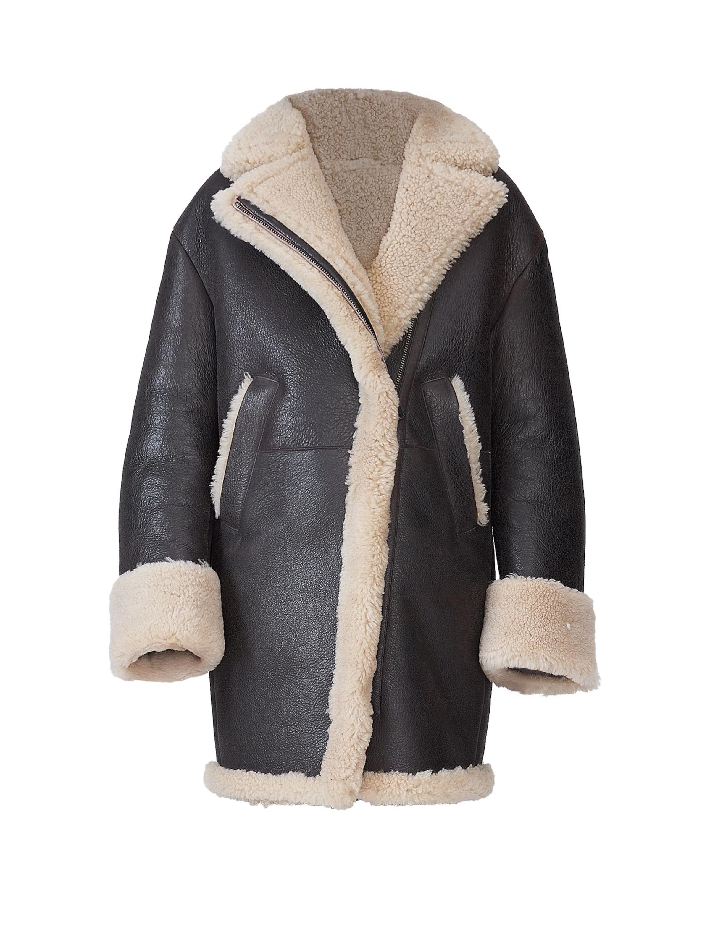 VESPUCCI BY VSP Winter Coat 'Eleonore' in Brown, Item view