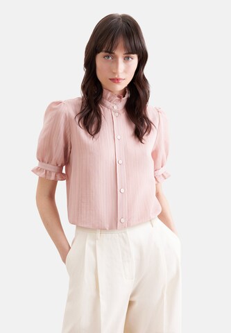 SEIDENSTICKER Bluse in Pink: Vorderseite