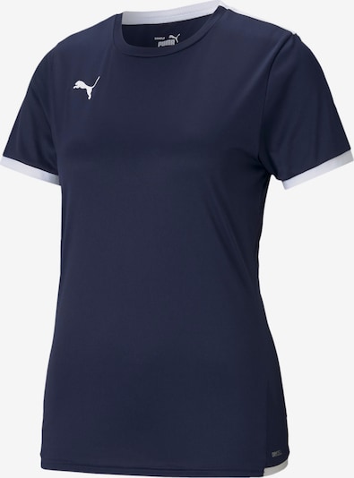 PUMA Maillot 'TeamLIGA' en bleu foncé / blanc, Vue avec produit