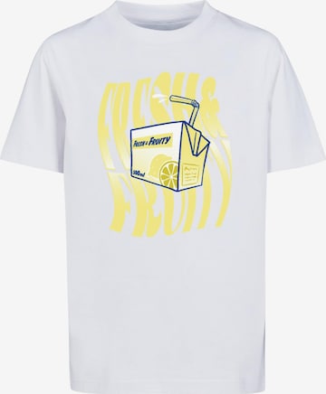 Mister Tee Shirt in Wit: voorkant