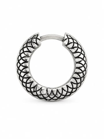 REYTEL Ohrring 'CARAPACE'‌‌ in Silber: Vorderseite