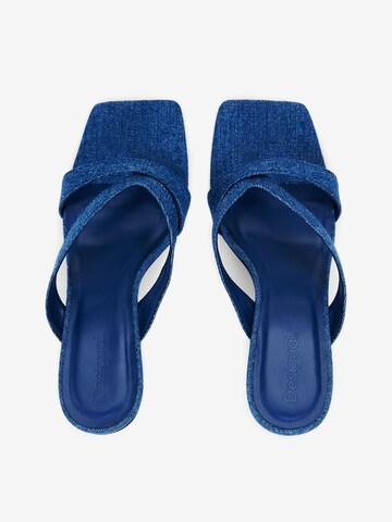 Mule Desigual en bleu