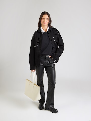 HUGO Sweatshirt 'Deroxina_7' in Black