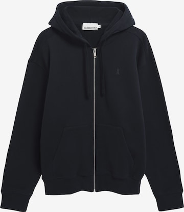 ARMEDANGELS Sweat jacket in Black: front
