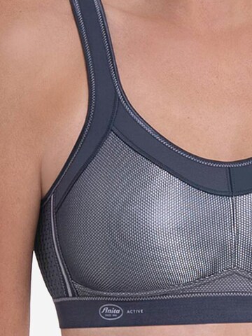 ANITA Minimiser Bra 'Momentum Sport' in Grey