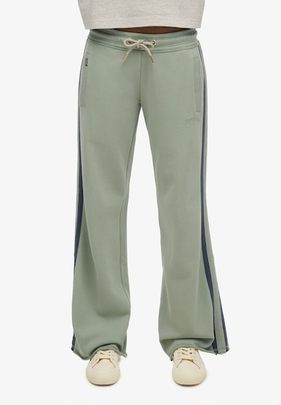 Superdry Pants 'Essentials' in Navy / Mint, Item view