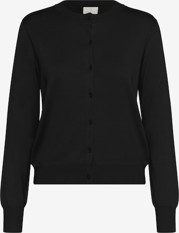Kaffe Knit Cardigan 'Lizza' in Black: front