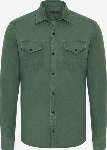 Redbridge Button Up Shirt in Green: front