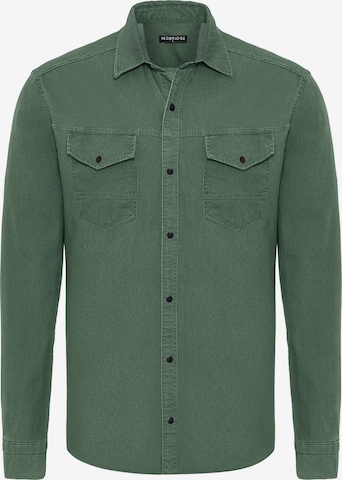 Redbridge Button Up Shirt in Green: front