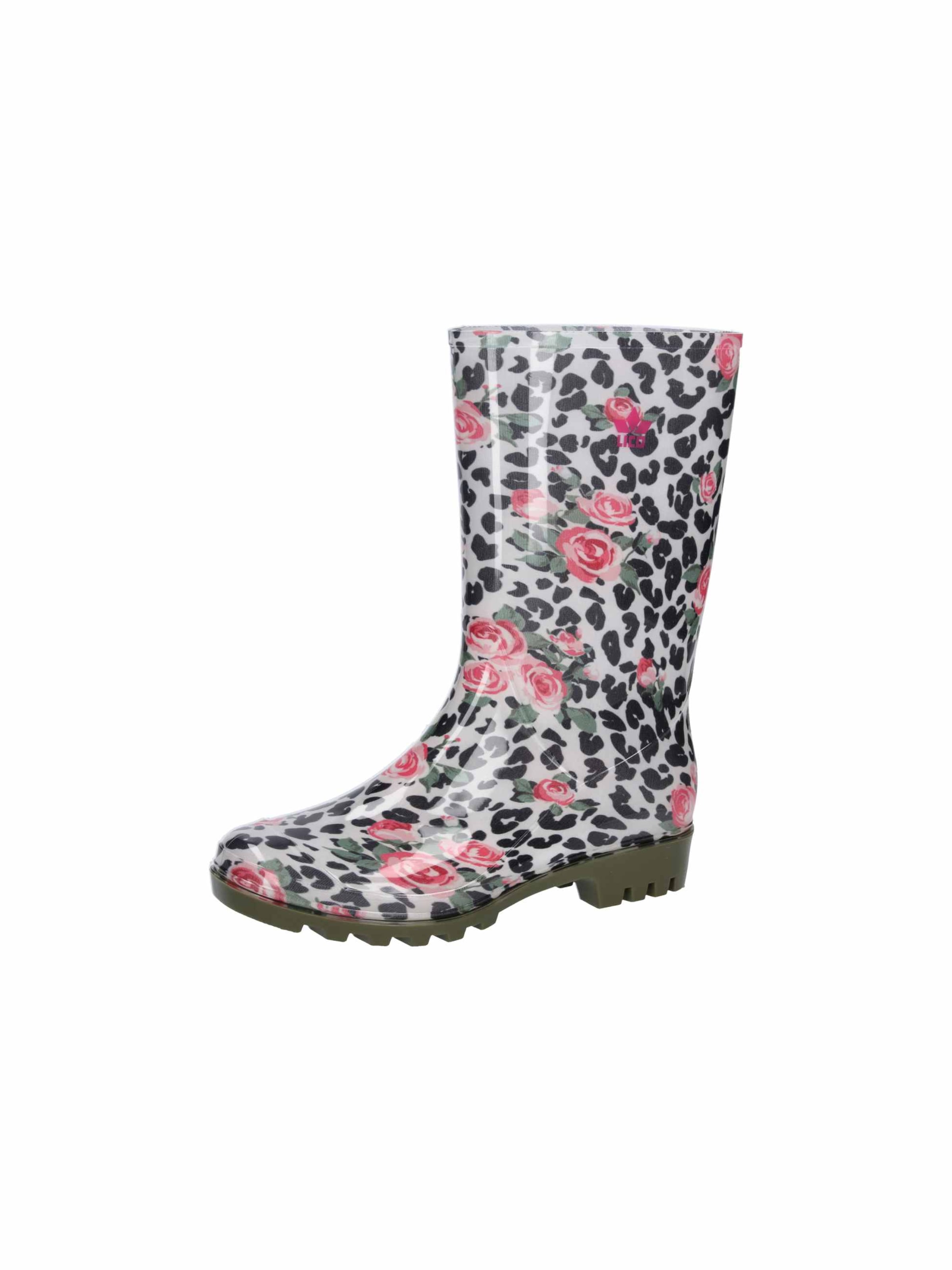 LICO Gummistiefel 'Aquata' in Schwarz: Vorderseite