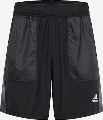 ADIDAS SPORTSWEAR regular Παντελόνι φόρμας 'Aeroready Seasonal Special' σε μαύρο: μπροστά